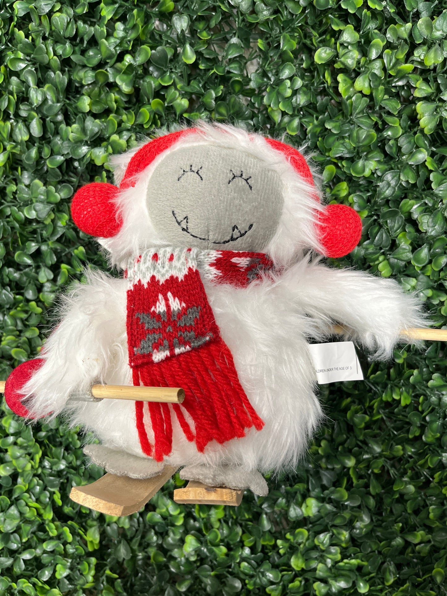 Plush Yeti Decor