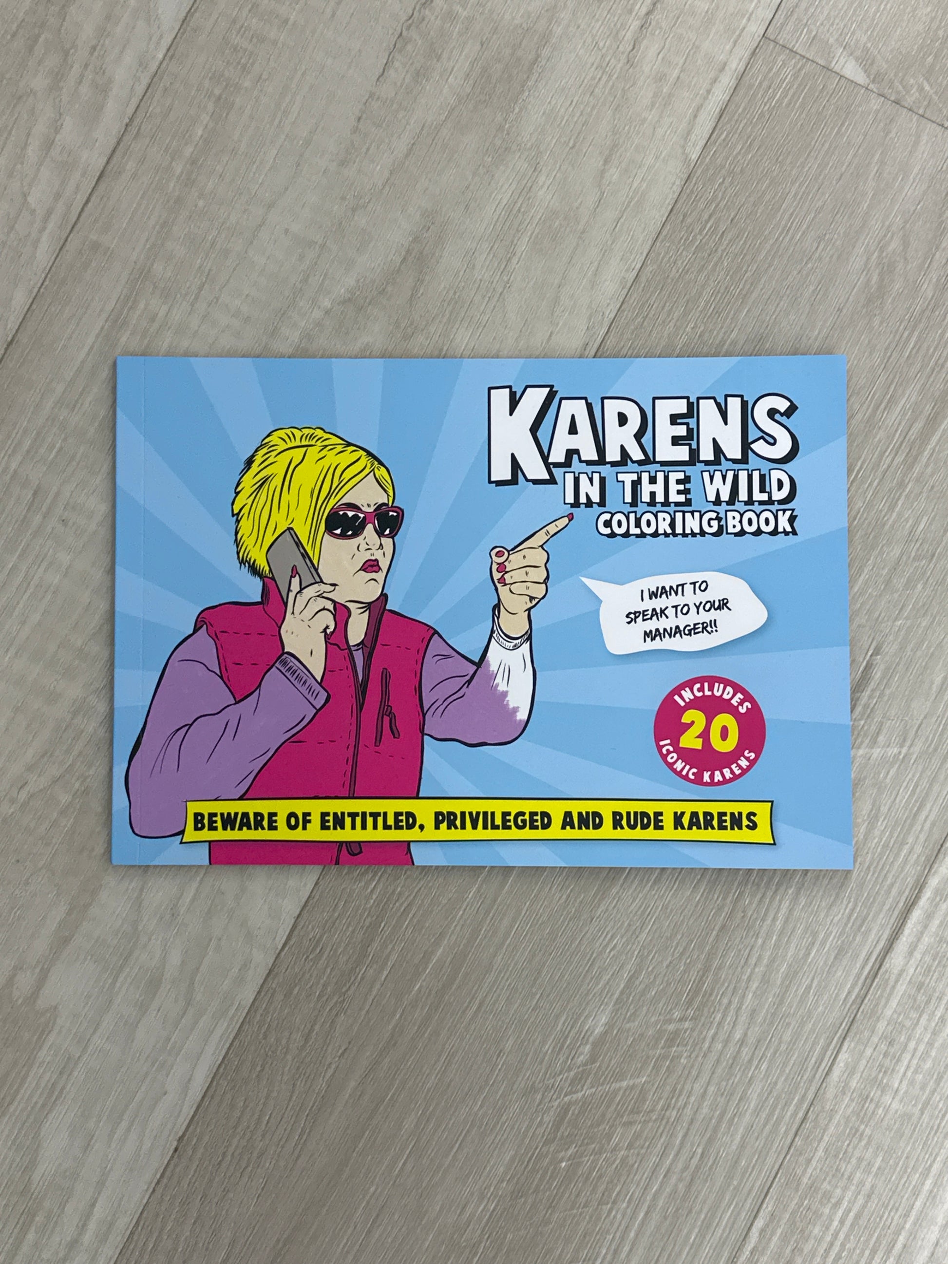 Karens in The World Coloring Book