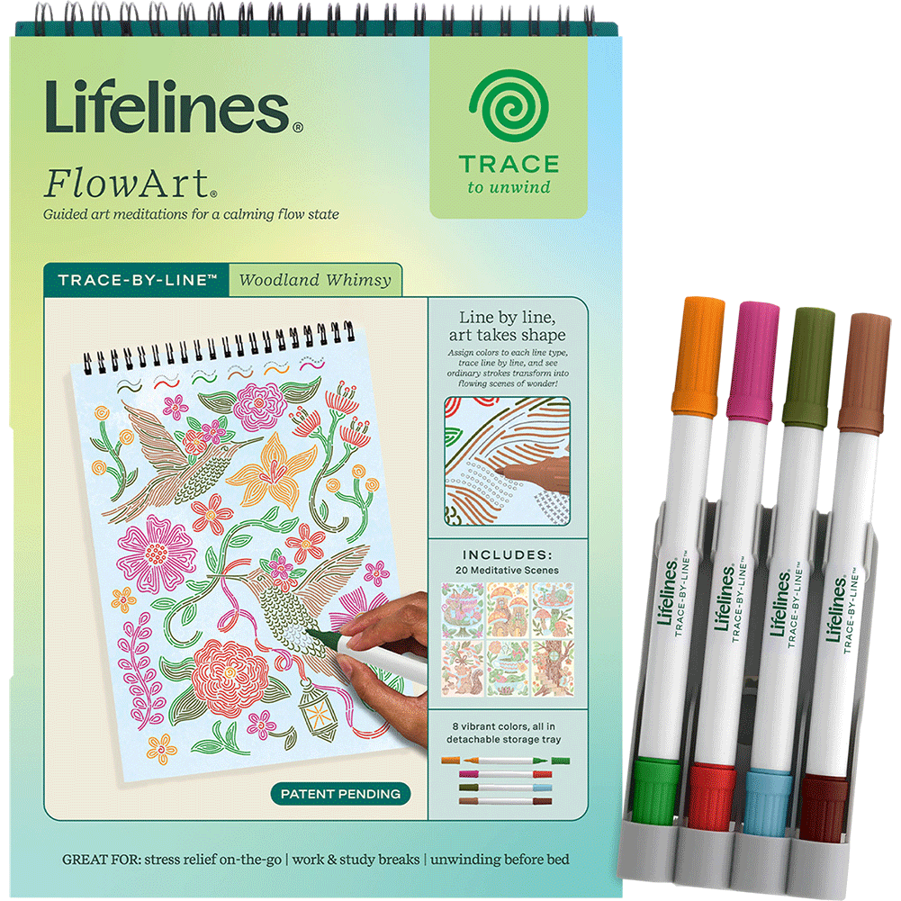FlowArt® - Trace-By-Line- Woodland Whimsy