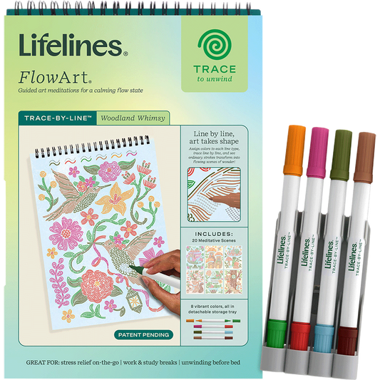 FlowArt® - Trace-By-Line- Woodland Whimsy