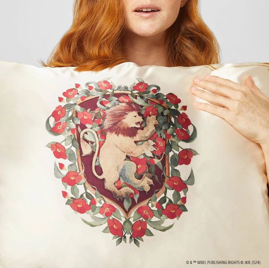 Kitsch Harry Potter X Kitsch Satin Pillowcase Standard - Gryffindor