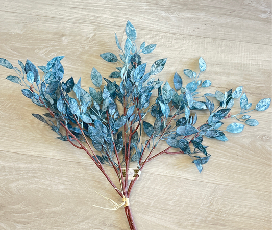 29" Ruscus Leaf Bundle of 3