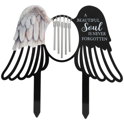 "Beautiful Soul" Chime Stake