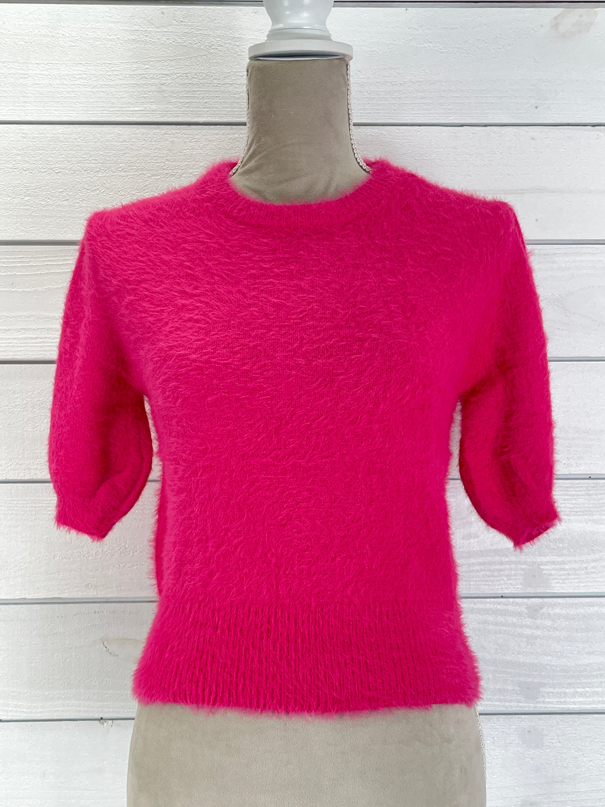 Soft Pink Sweater Shirt