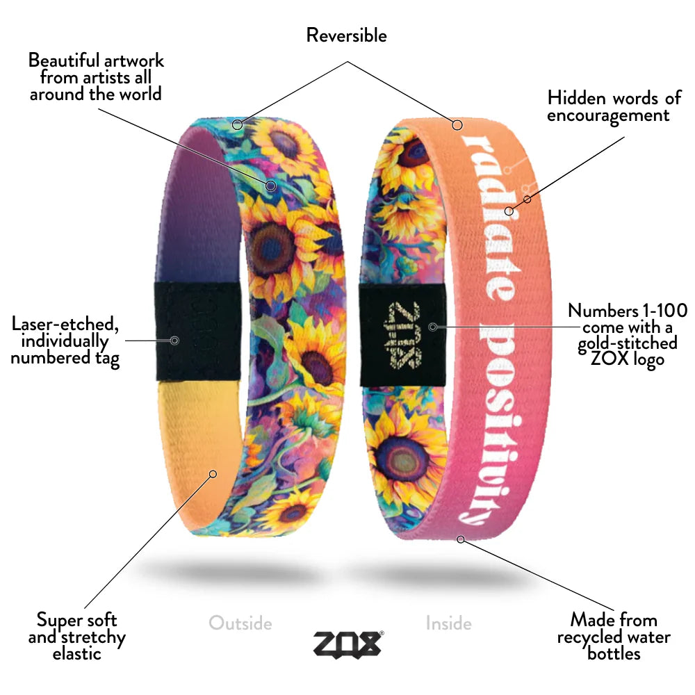 ZOX Radiate Positivity Interactive Bracelet
