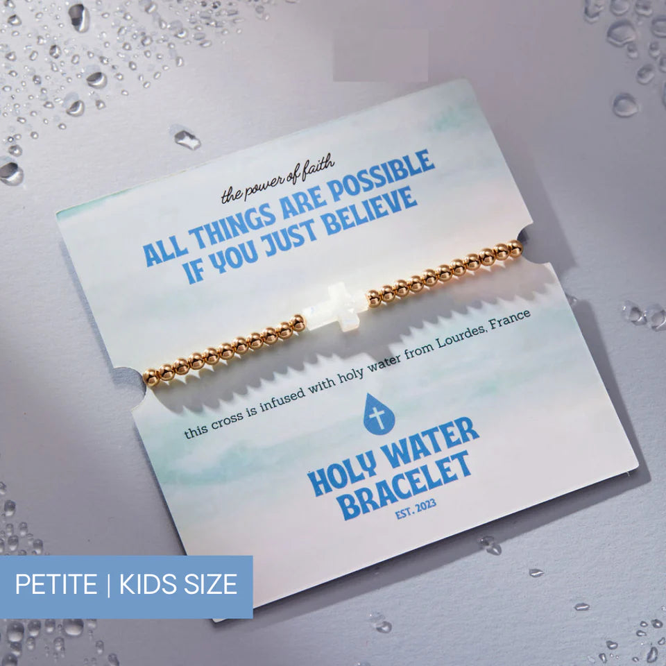 Petite Holy Water Bracelets