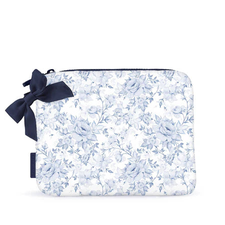Case Mate Crinkle Makeup Bag- Something Navy Floral