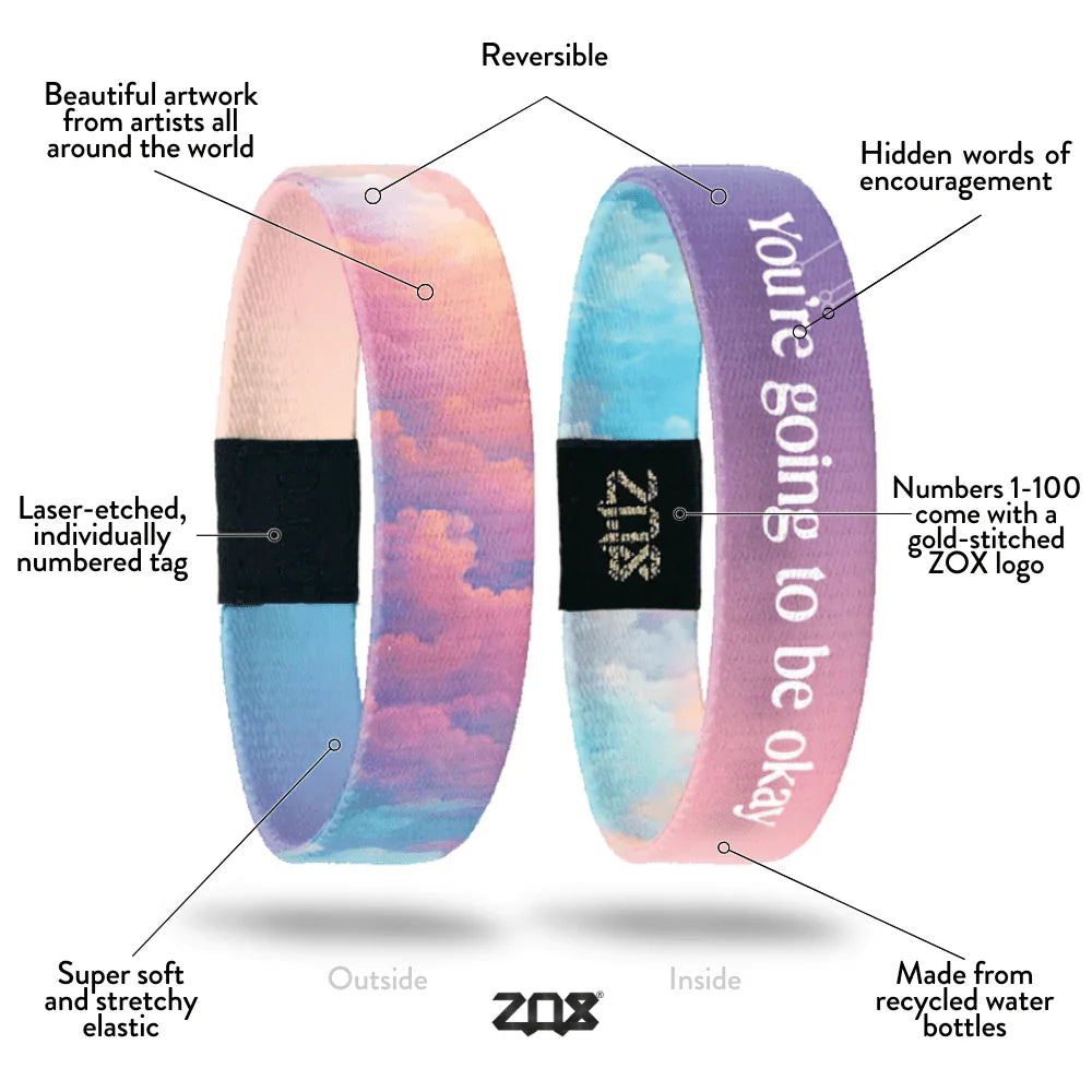 ZOX You're Goin To Be Okay Interactive Bracelet