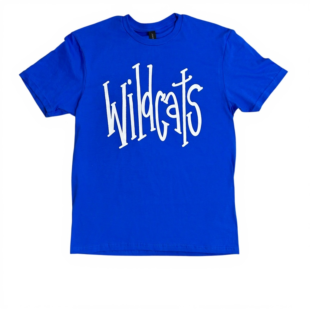 Royal Blue KY Wildcats Crewneck Tshirt