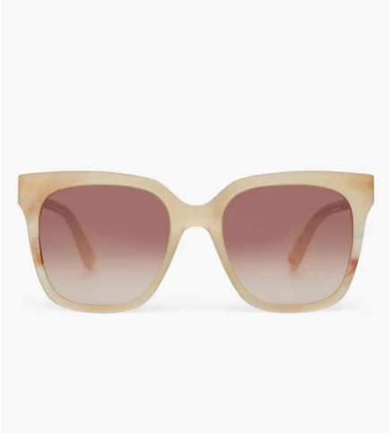 TOMS Natasha Sunglasses- Oatmilk Latte Lamination