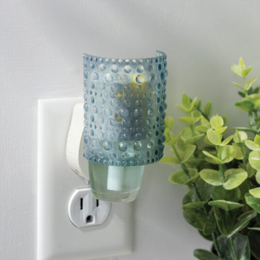 Blue Hobnail WallScents™ Pluggable Fragrance Warmer
