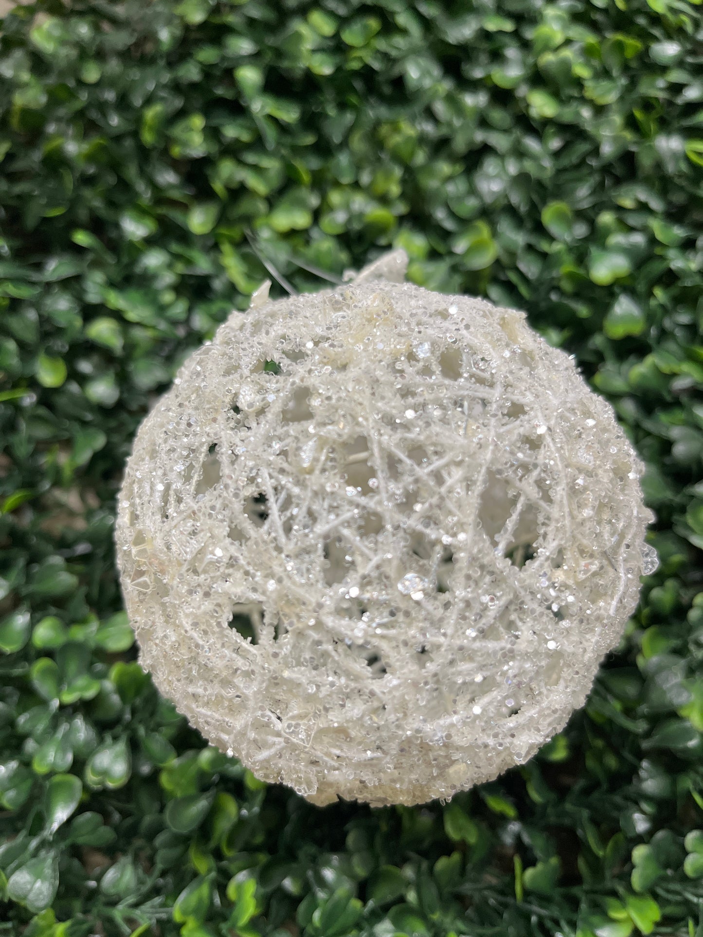 Wire Glitter Ball