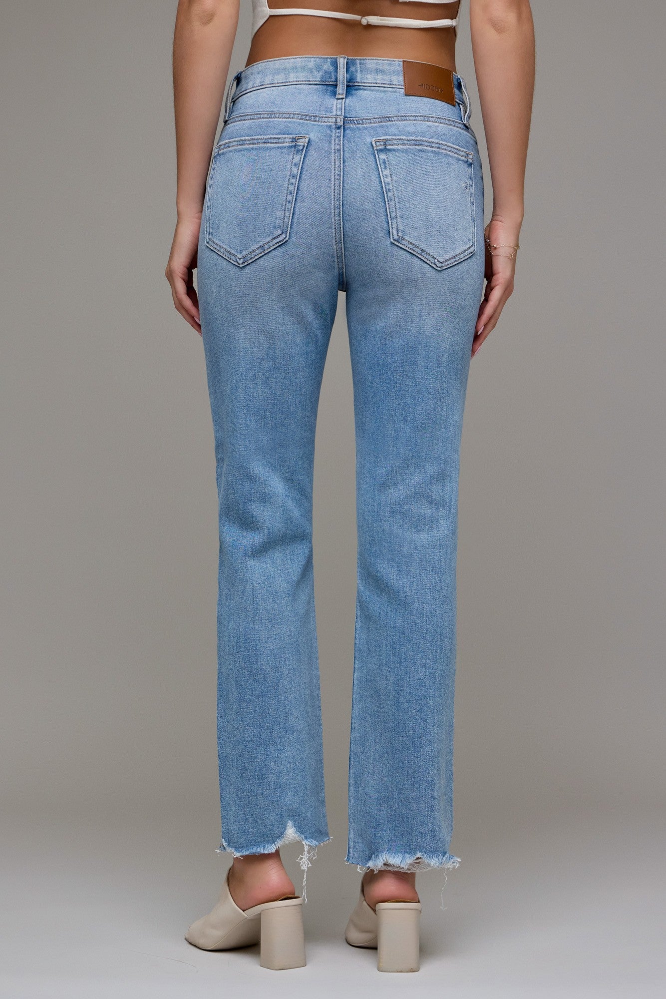 Hidden Jeans Quinn High Rise Cropped Skinny Jeans