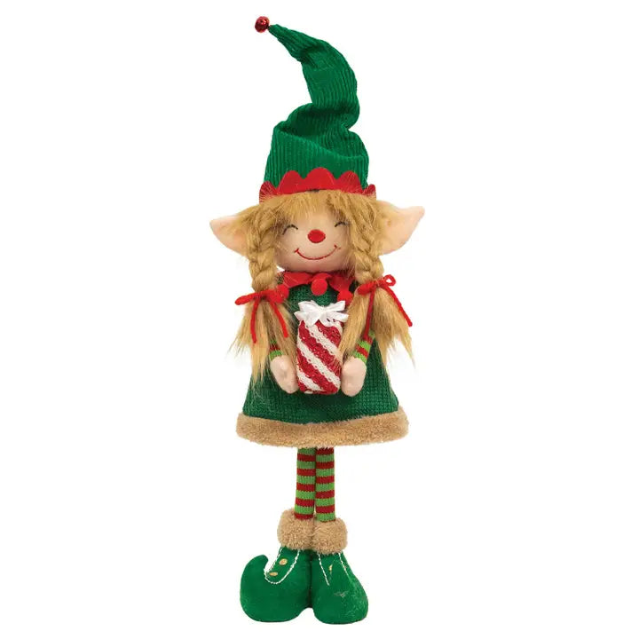 Plush Standing Christmas Elf