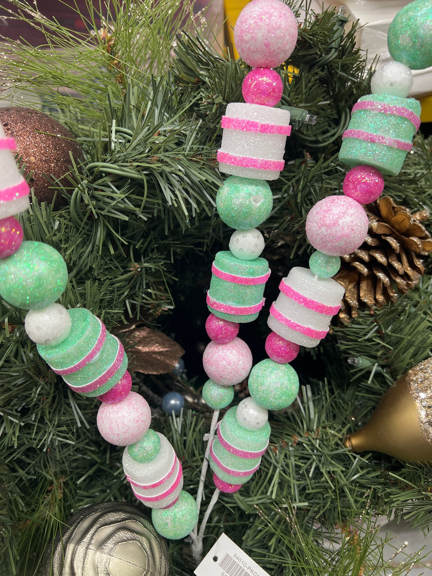 Glitter Marshmallow and Ball Pick
