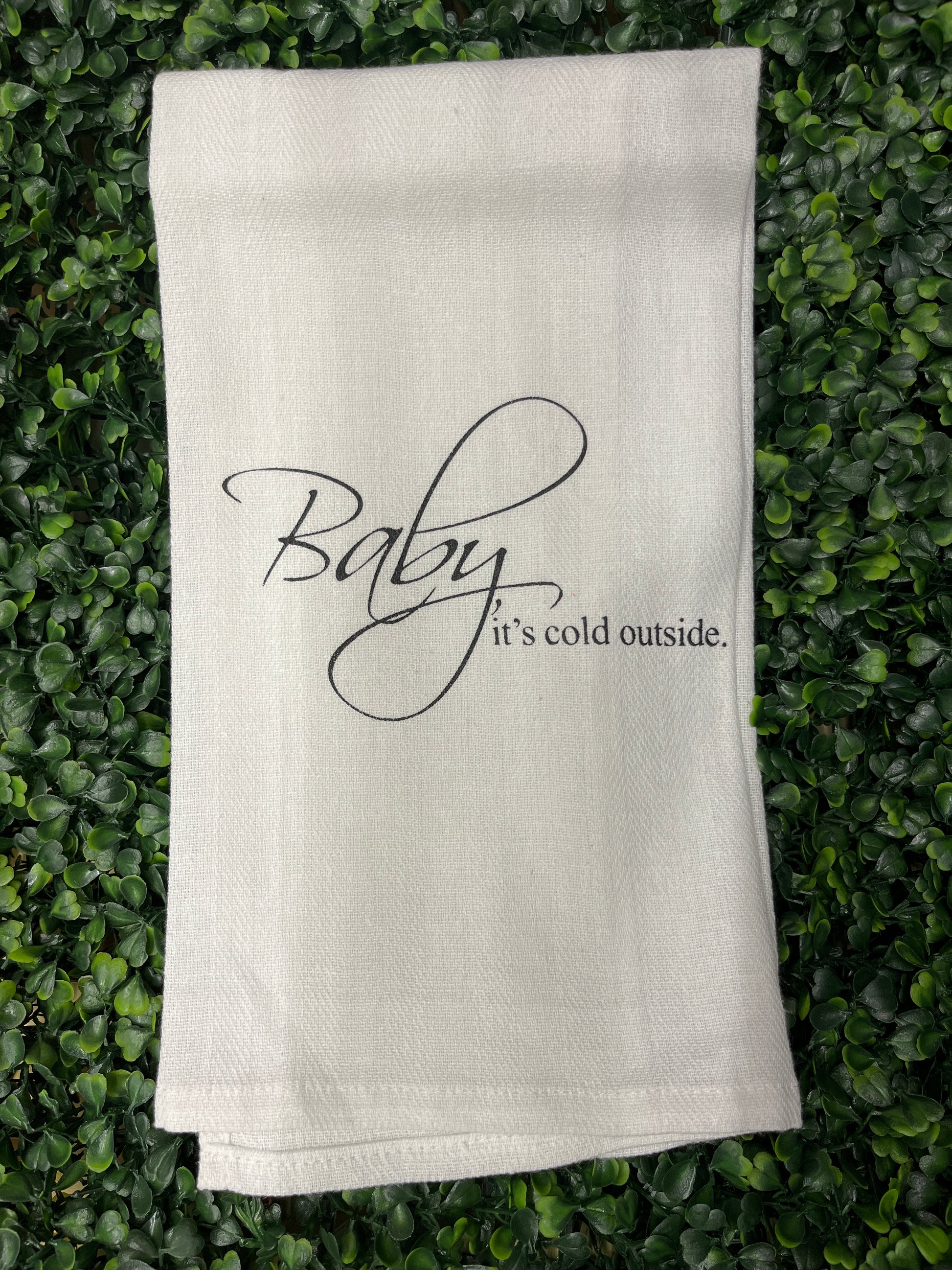 Second Nature Christmas Tea Towel