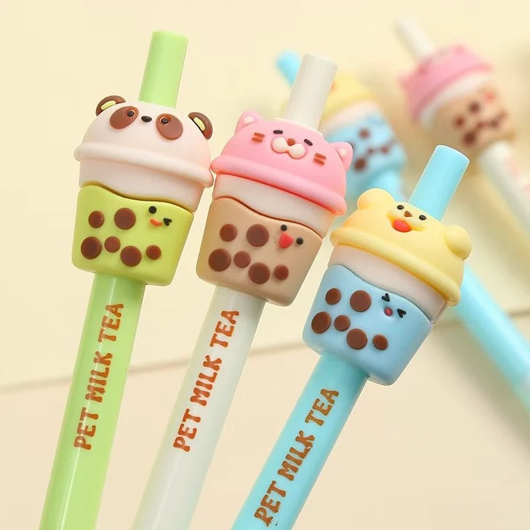 Boba Animal Retractable Gel Pen