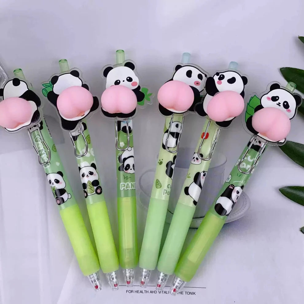 Panda Squishy Butt Gel Pen