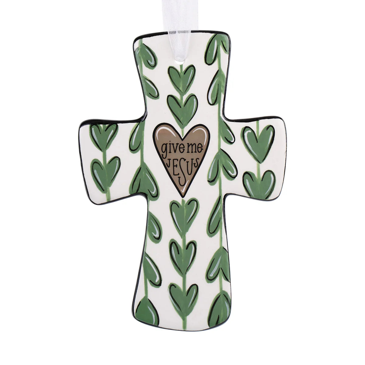 Give Me Jesus Cross Ornament