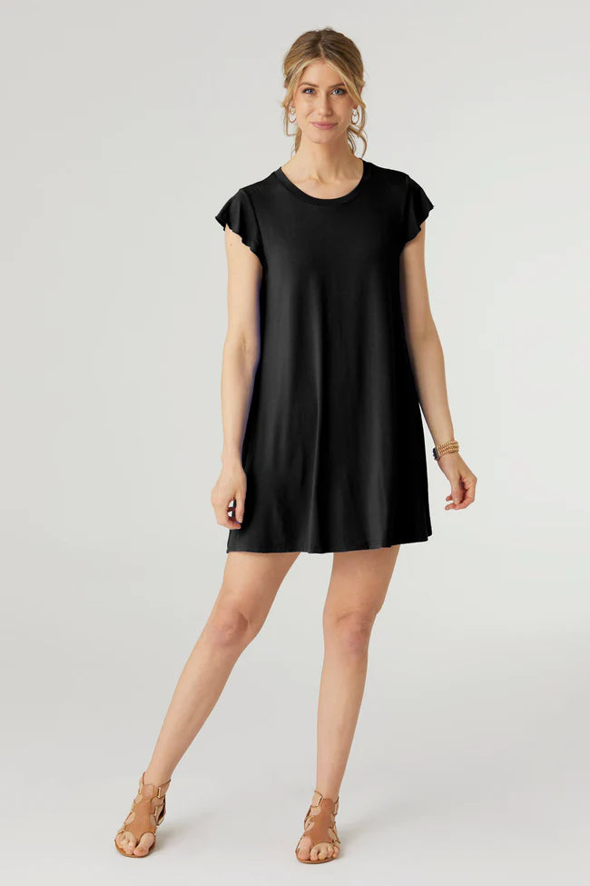 Francis Flutter Sleeve Dress