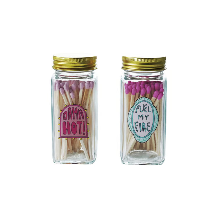 Hazel Mazel Matchsticks in Glass Jar