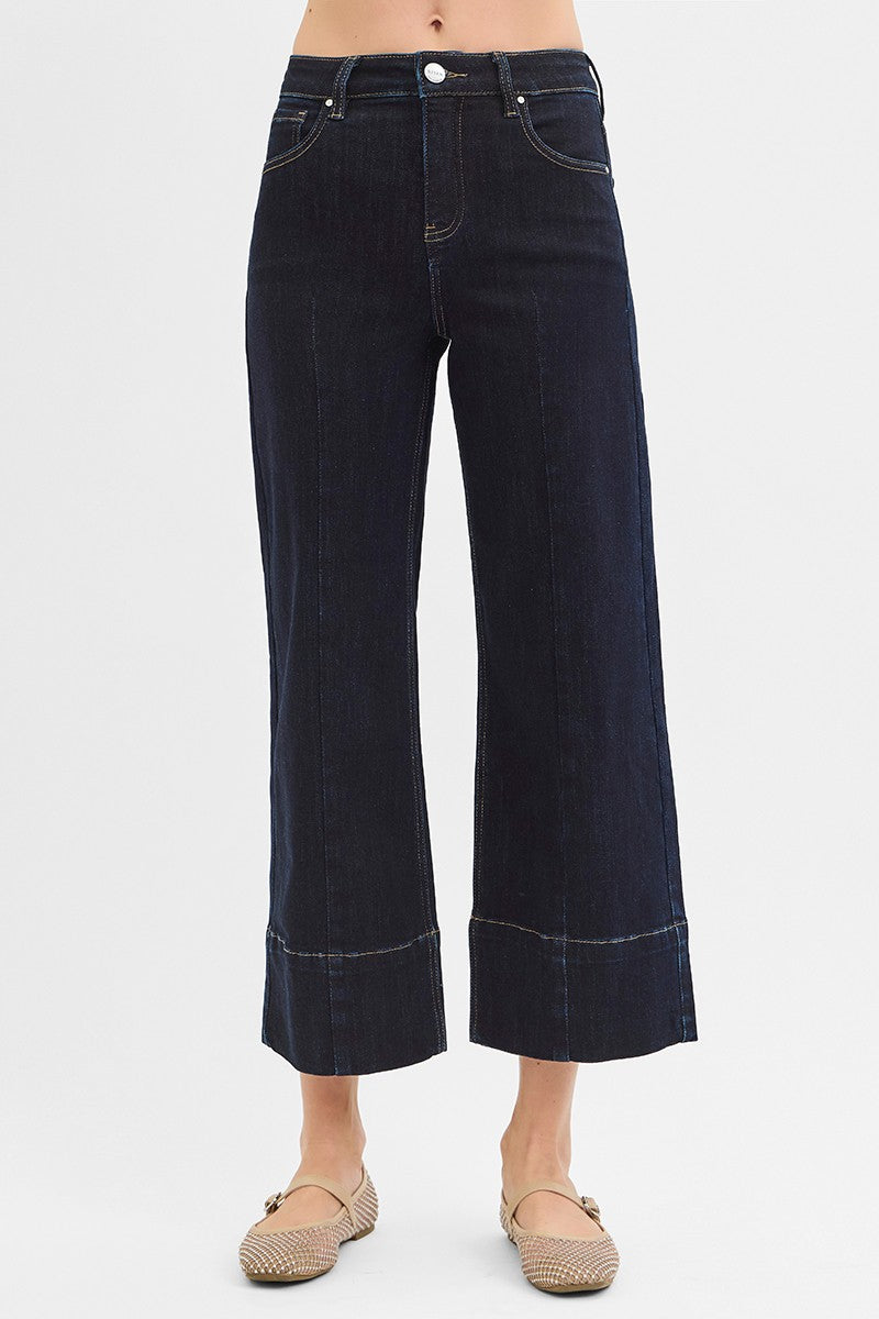 Risen Tummy Control High Rise Crop