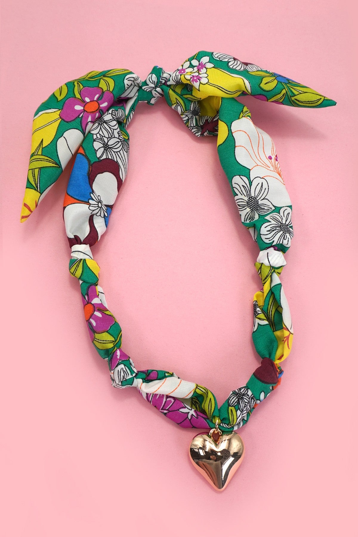 Beautiful Scarf Necklaces With Pendant