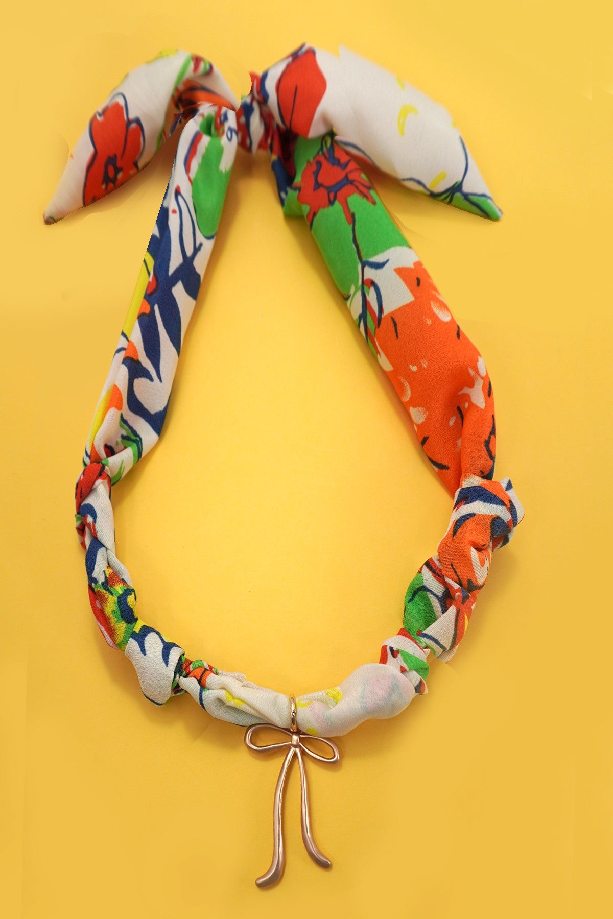 Beautiful Scarf Necklaces With Pendant