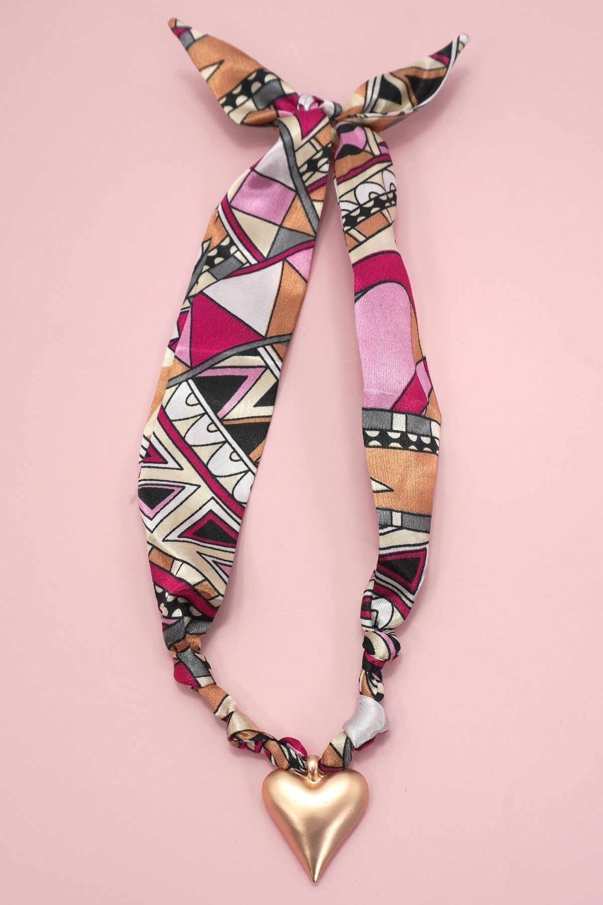 Beautiful Scarf Necklaces With Pendant