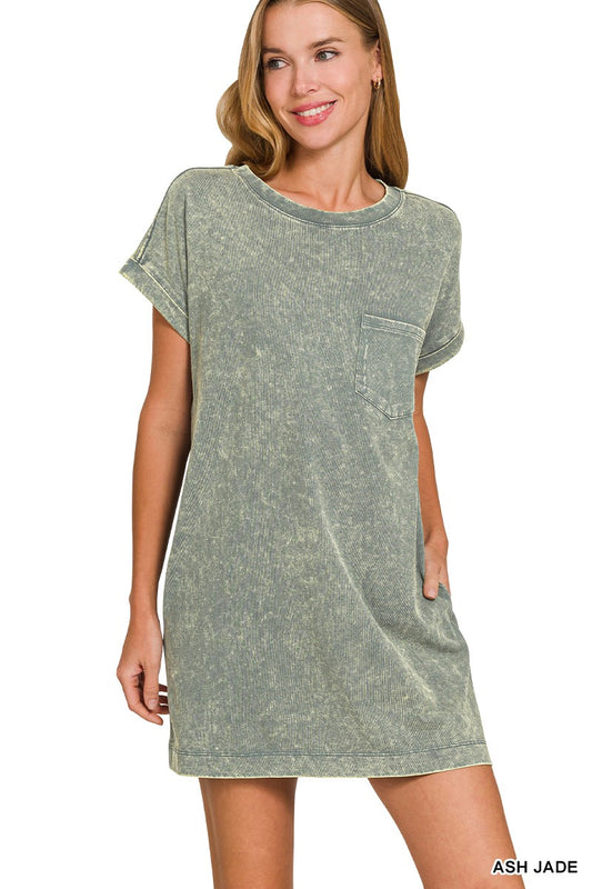 Premium Cotton Washed T-shirts Dress