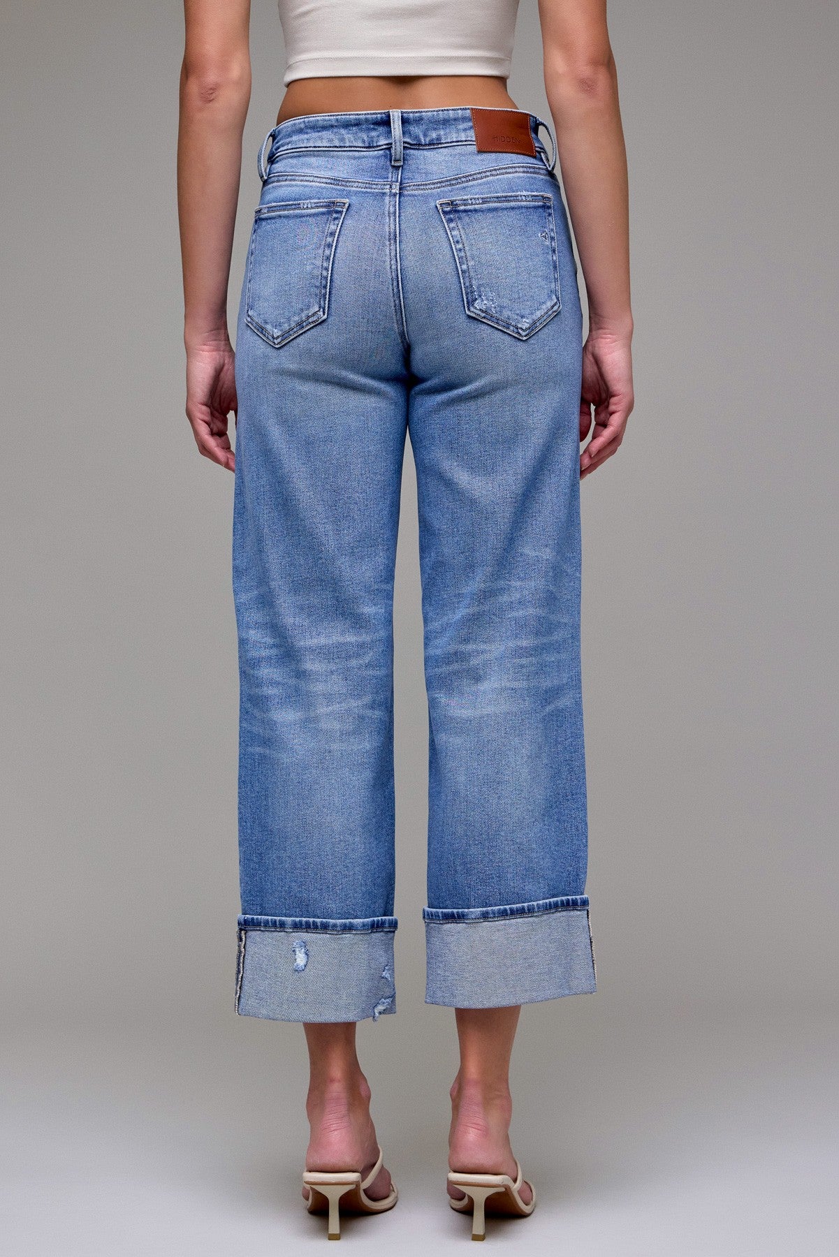 Hidden Jeans Logan Mid Rise Dad Jeans