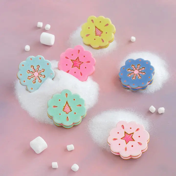 Glittervile Swiss Christmas Cookie Ornament