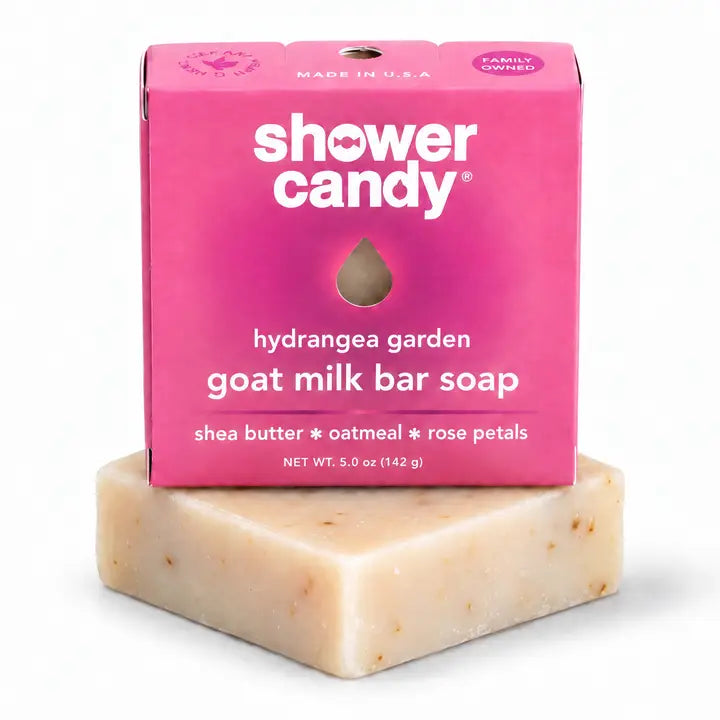 Shower Candy Hydrangea Garden Goat Milk Soap Bar