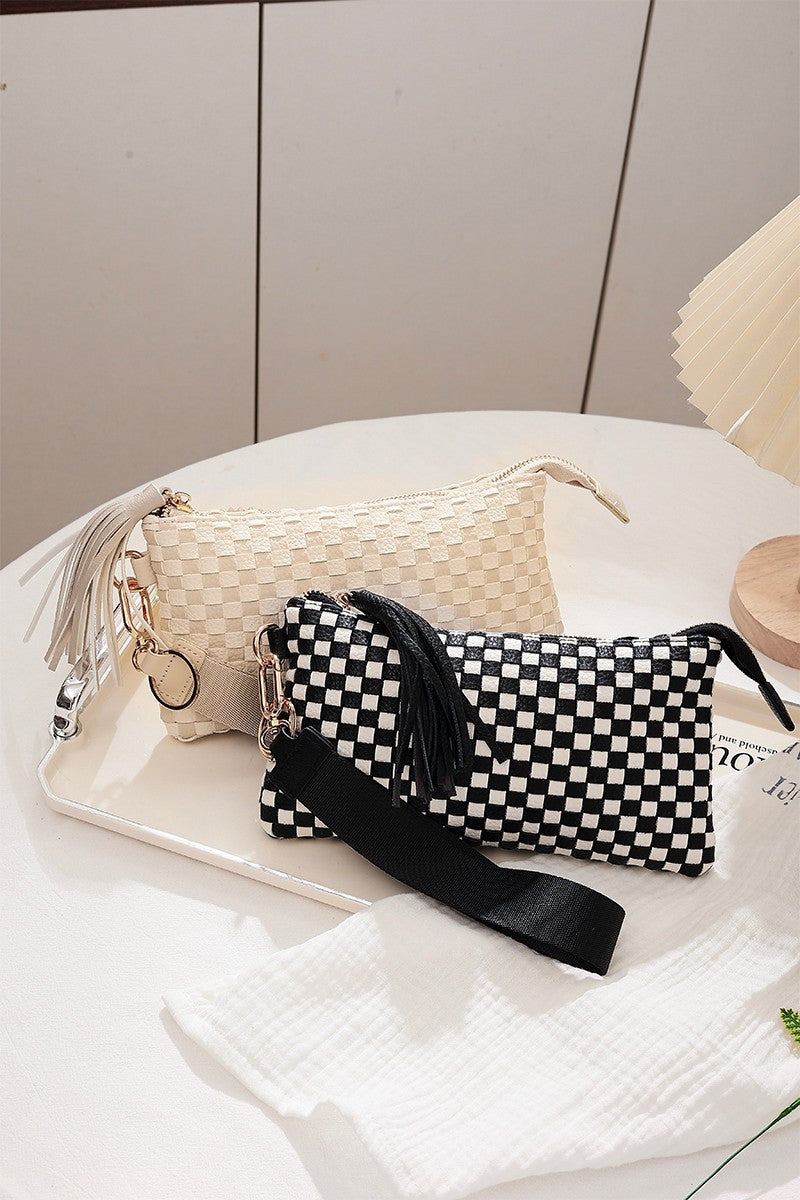 Genuine Woven Wonderlust Clutch Wristlet