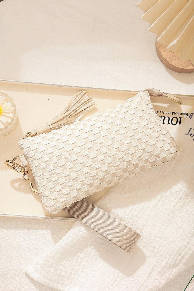 Genuine Woven Wonderlust Clutch Wristlet