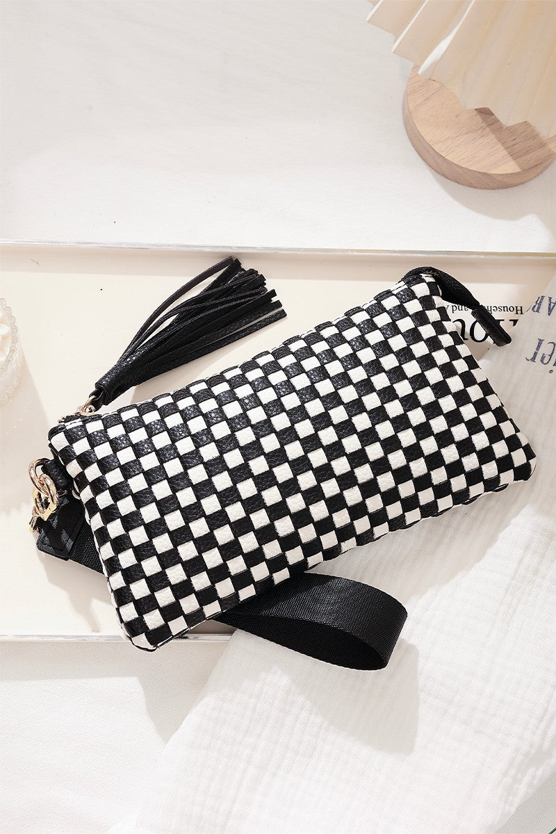 Genuine Woven Wonderlust Clutch Wristlet