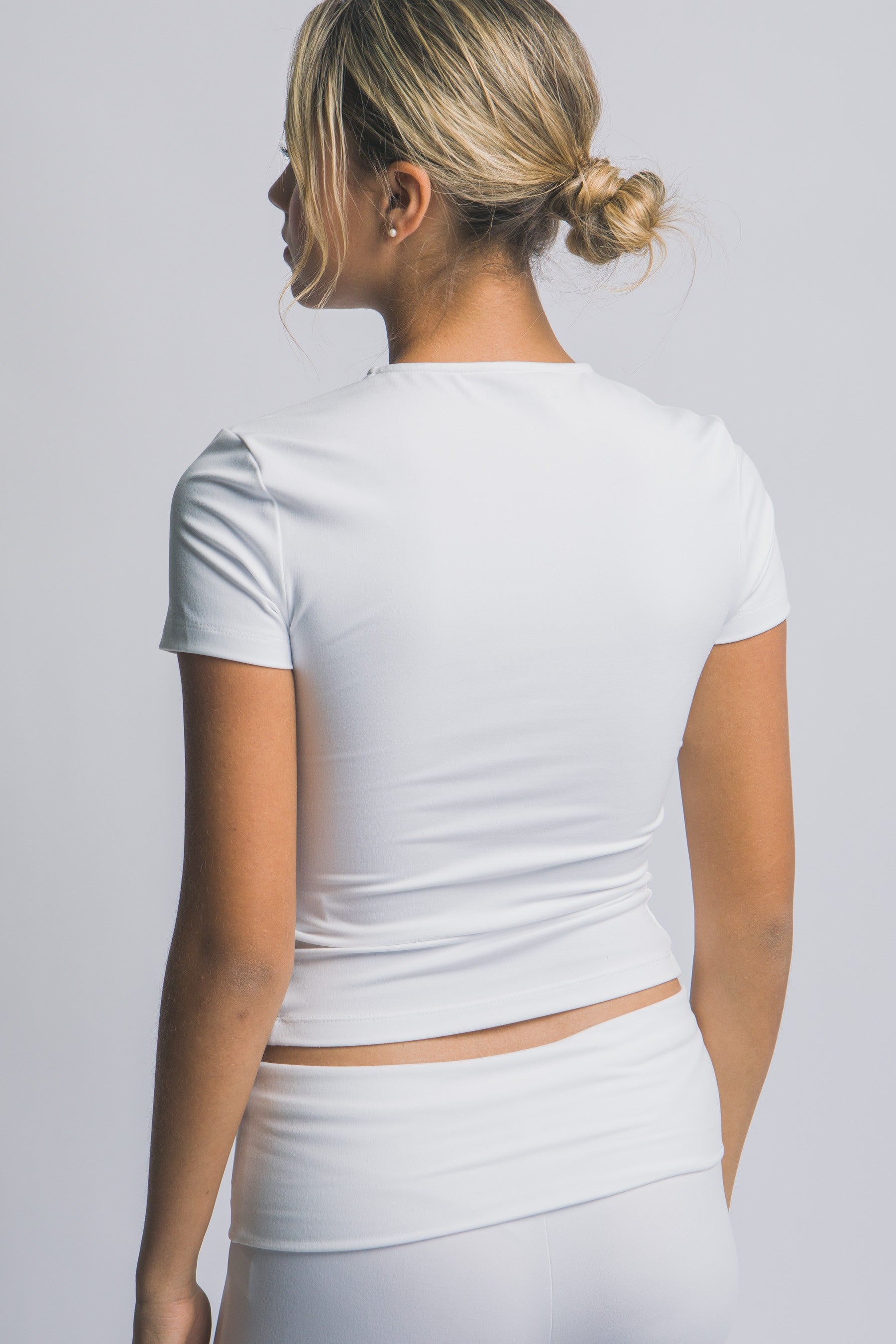 Fitted, Short-sleeve Active Top