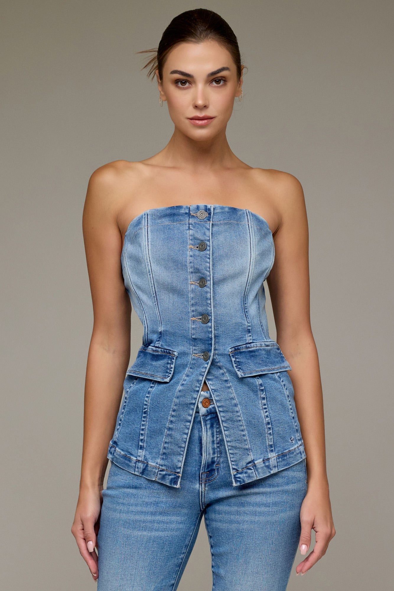 Hidden Tuxedo Bustier