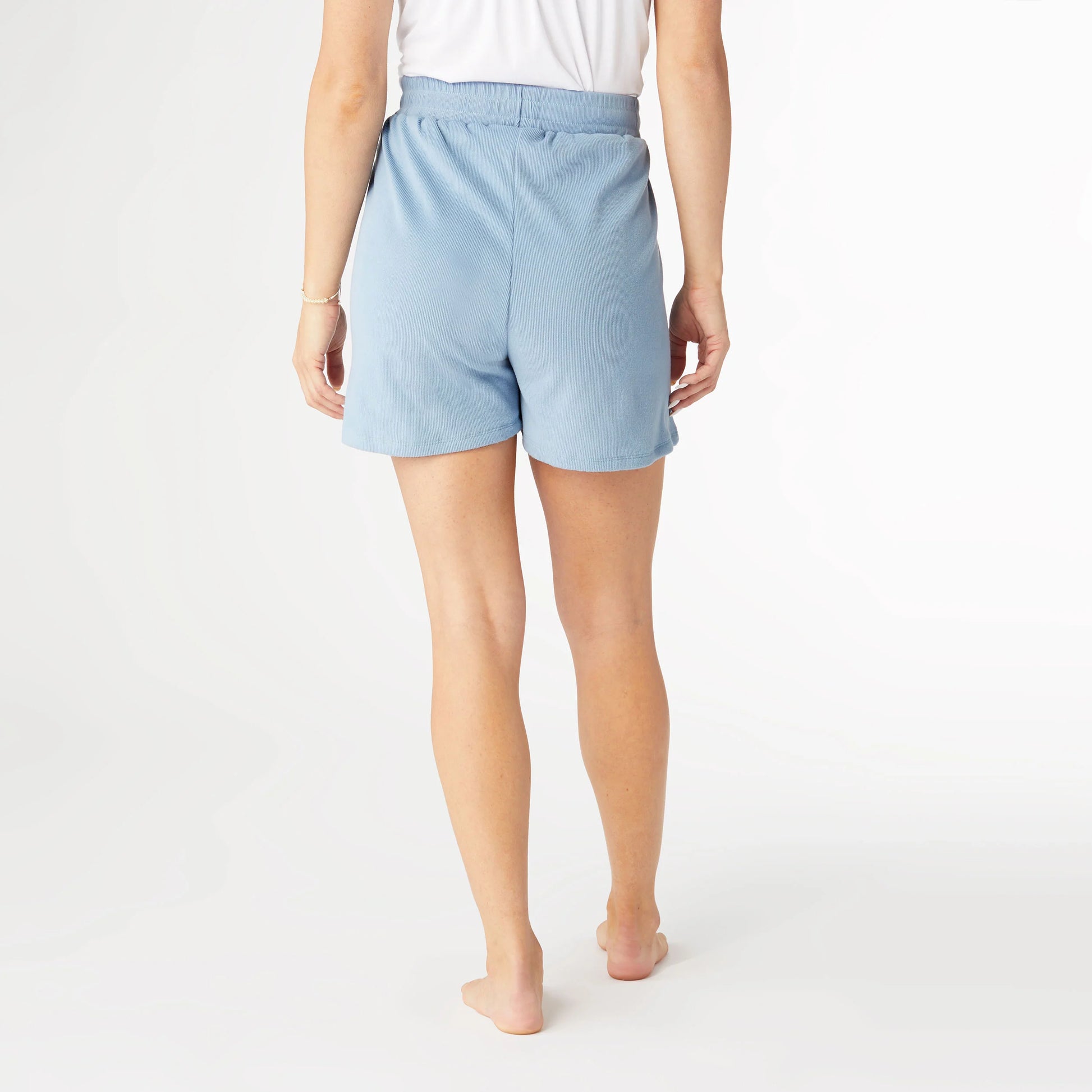 Sky Weekend Brushed Ribbed Pocket Shorts