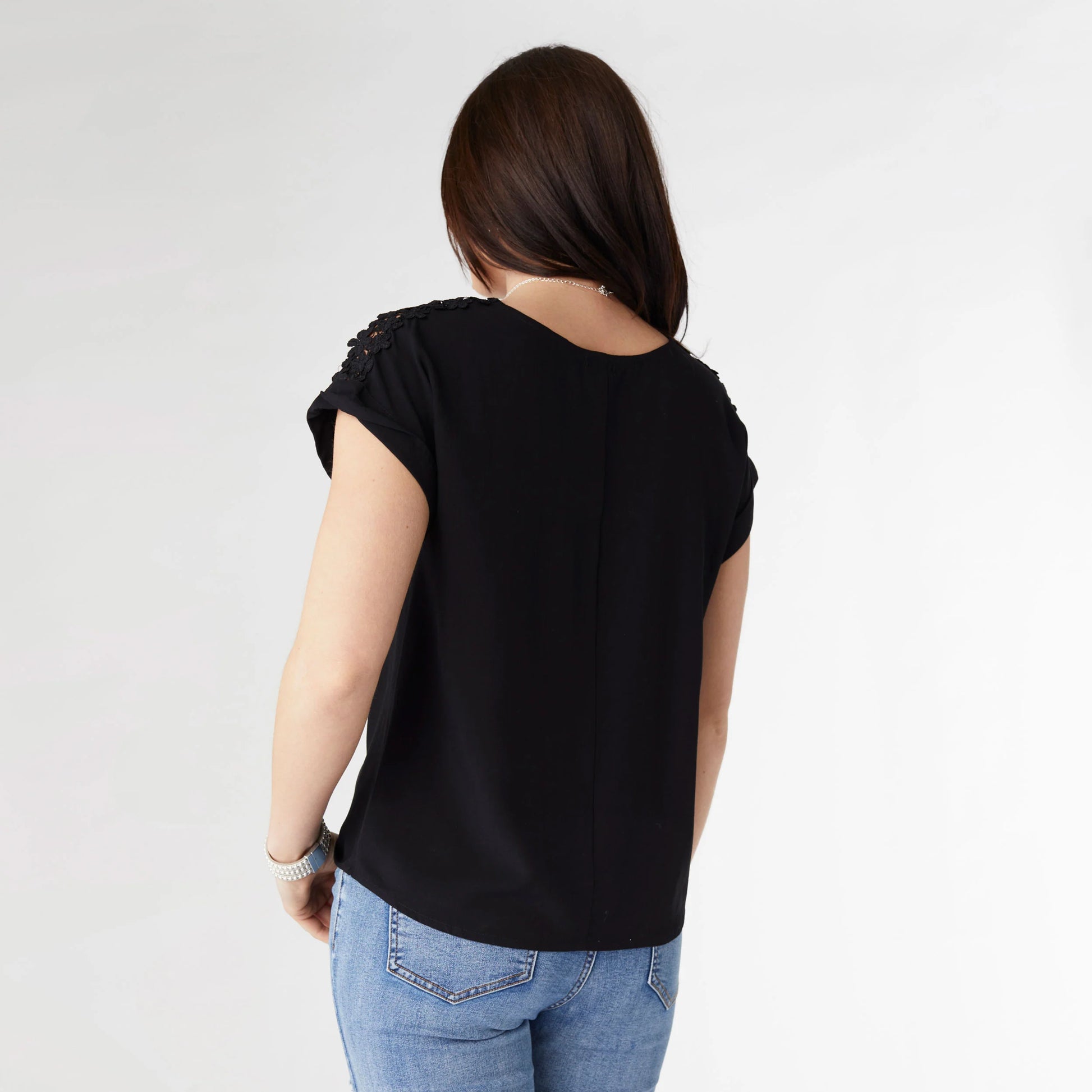 Selah Top with Shoulder Crochet