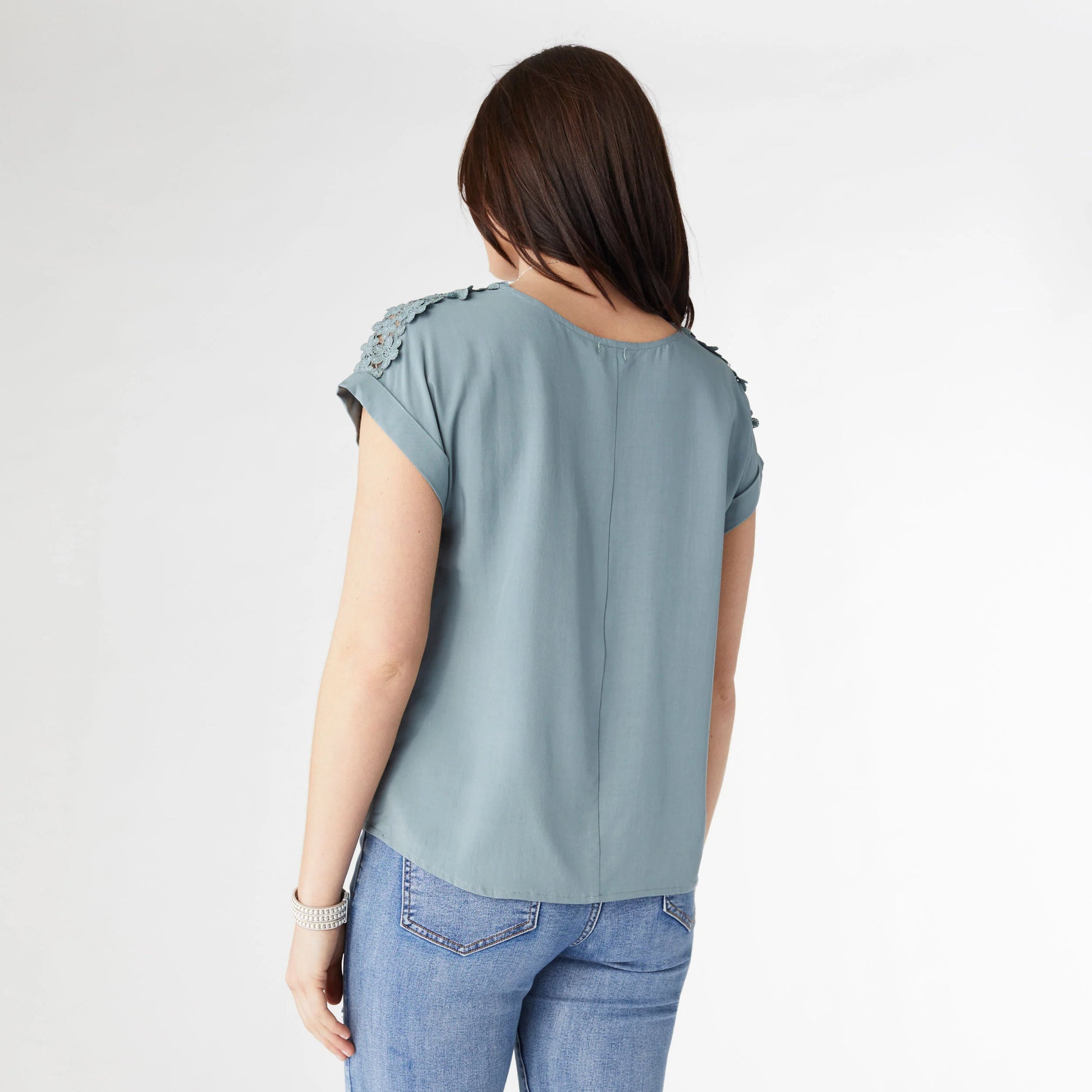 Selah Top with Shoulder Crochet