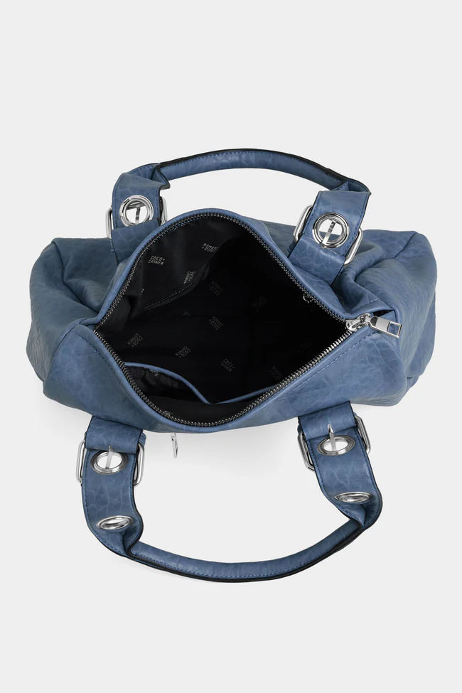 Romy Dusty Blue Tote Purse