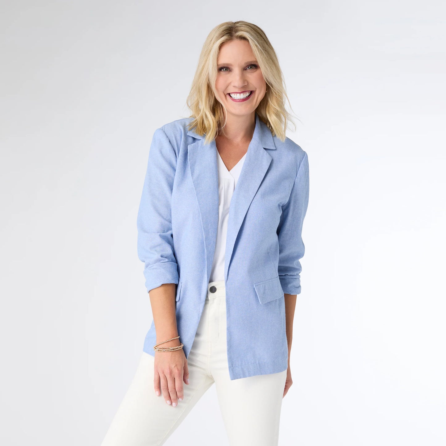 Light Denim Newport Lightweight Blazer