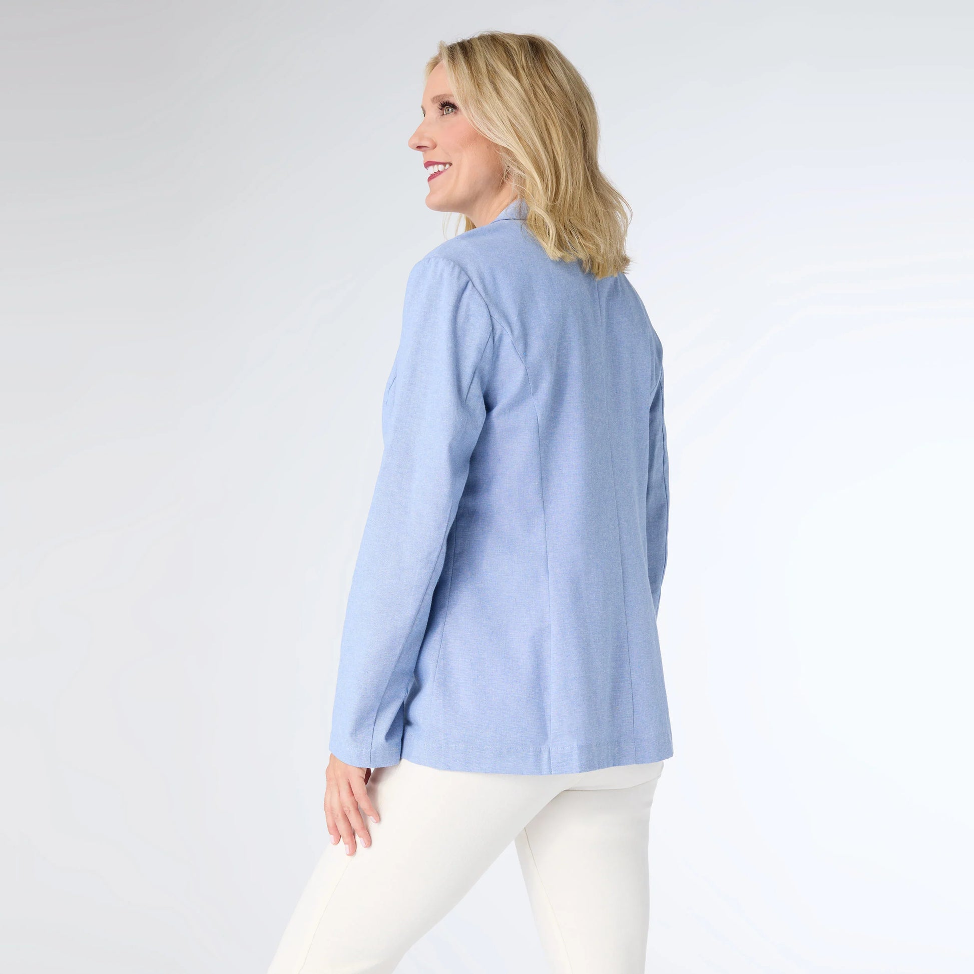 Light Denim Newport Lightweight Blazer