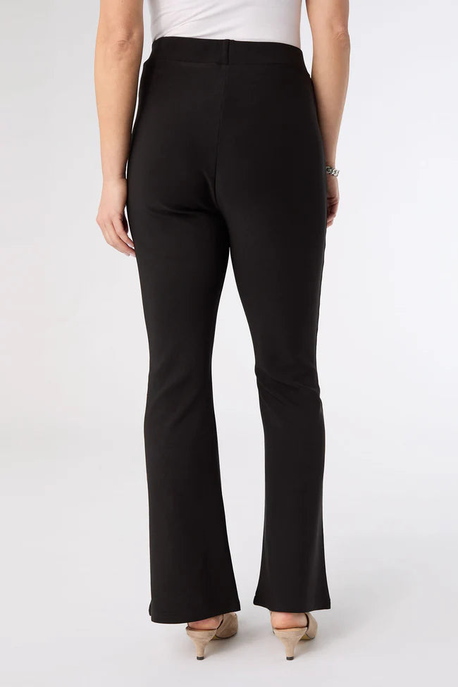 Black Georgie Flare Bottom Pants
