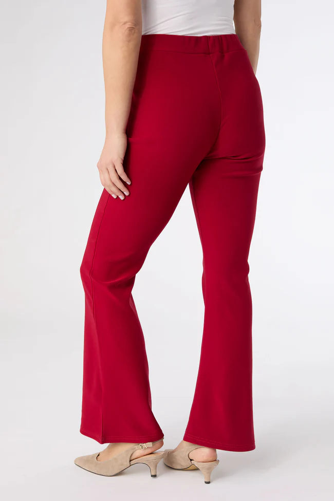 Tango Red Georgie Flare Bottom Pants