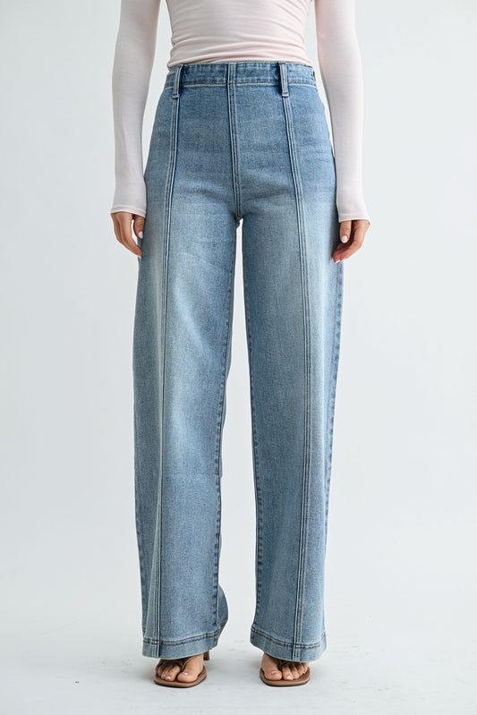 Just USA Front Seamed Dressy Pants