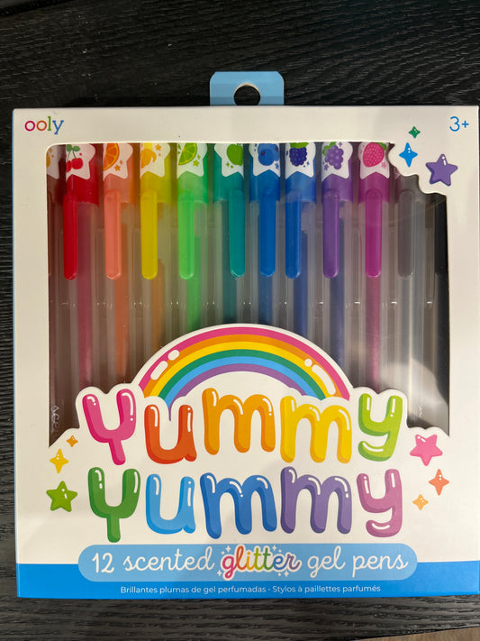 Yummy Yummy Scented Glitter Gel Pen Pack