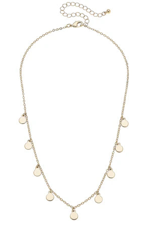 Disc Chain Necklace