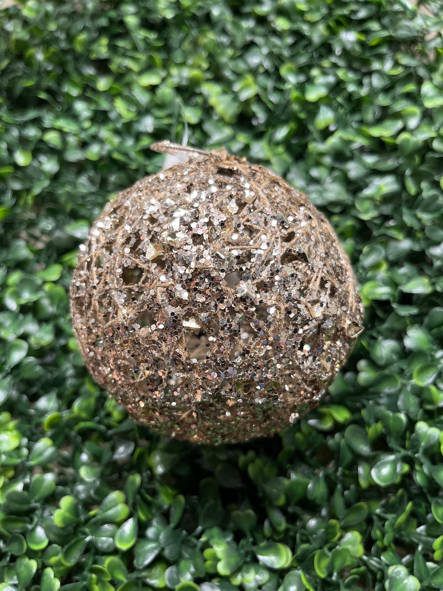 Wire Glitter Ball